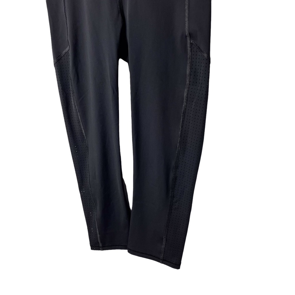Sweaty Betty Zero Gravity Crop Run Leggings Black Size XS Perforated Sides - Picture 5 of 9